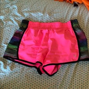 hot pink justice activity shorts